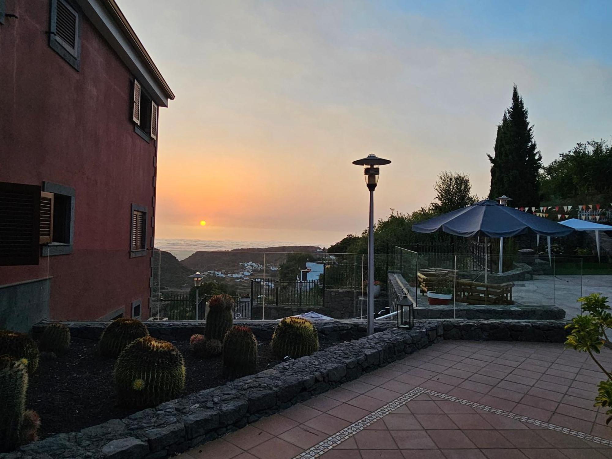 Villa Mogarén: jacuzzi&beautiful views Vega de San Mateo Exterior foto